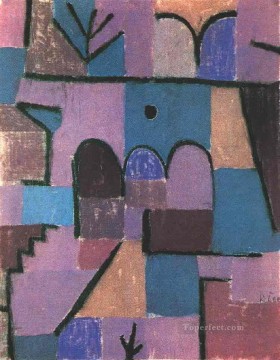  Klee Oil Painting - Oriental Garden Paul Klee